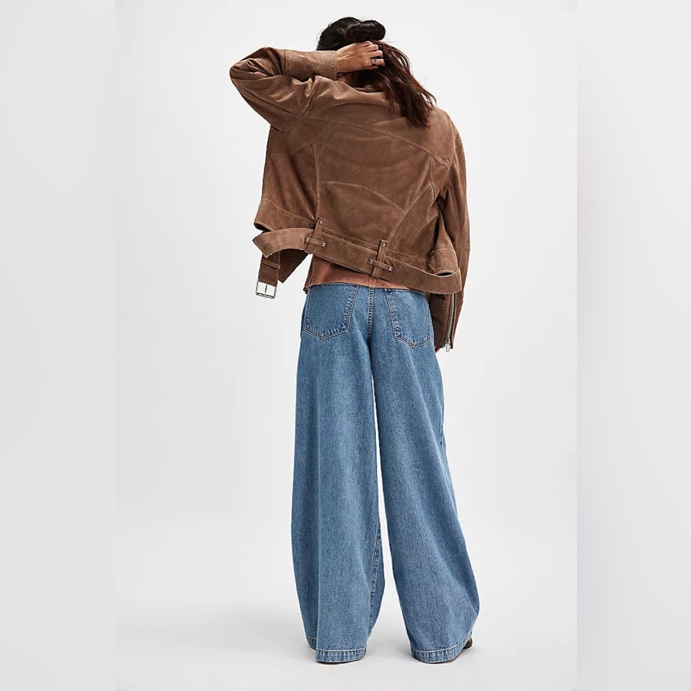 NWT AGOLDE Ellis Trouser in Baffle - Picture 5 of 13